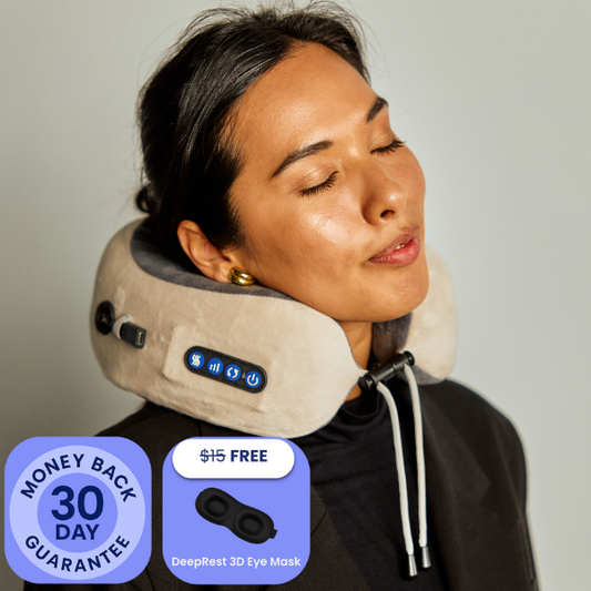 Multifunctional Neck Support and Massager Pillow