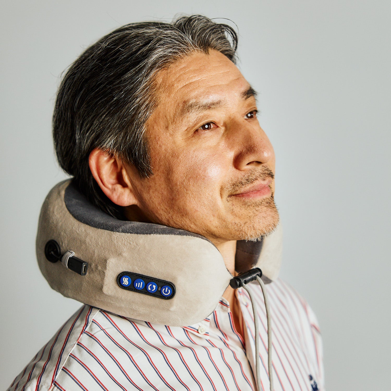Multifunctional Neck Support and Massager Pillow